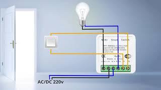 @tuya2023 Ewelink 16A Smart Home Mini Smart Wifi Breaker DIY Switch Support Wi-fi smart switch