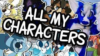 ALL MY CHARACTERS & FURSONAS [The Bottle Ep22]