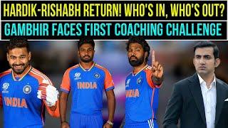 Will Hardik and Rishabh Pant Return for Sri Lanka T20Is? Squad Update! #RishabhPant #HardikPandya