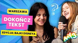 CZY WARSZAWIACY ZNAJĄ PIOSENKI Z BAJEK? *DOKOŃCZ TEKST* | MY3