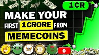 Make Your First ₹1Cr From Memecoins Trading Trick   Beat 99% Traders