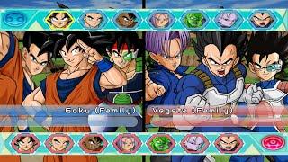 Goku Team Vs Vegeta Team - Dragon Ball Z Budokai Tenkaichi 4 BETA 13