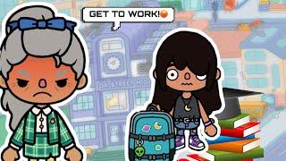 The strict school! WITH VOICE! Toca Boca Tiktok series