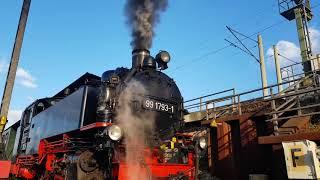 Die Weißeritztalbahn. Fahrt von Freital nach Kipsdorf.