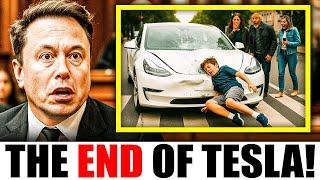 Tesla Autopilot K*LLS Child Crossing Street & Musk Got SUED For Murder!