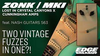 ZONK MKI Vintage Germanium Fuzz Pedal // Lost in Crystal Canyons x Cunningham Amps w/ Stratocaster