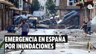 Inundaciones en Valencia, España, deja hasta el momento 60 personas fallecidas | El Espectador