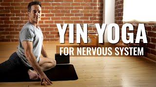 Yin Yoga for Nervous System: 20 Min Home Practice to Release Stress & Relax