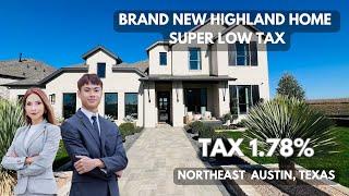 Explore Flora: The New Low Tax Community in Hutto, TX | Foxleigh Plan by Highland Homes