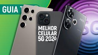 MELHOR CELULAR 5G para COMPRAR em 2024 | Guia do TudoCelular