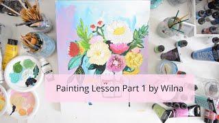 Paint lesson Part 1 by Wilna Furstenberg