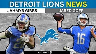 Today's Lions News: Jahmyr Gibbs TOP-10 RB In The NFL? Aidan Hutchinson Sack Total, Amon-Ra St Brown