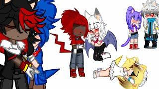 Sonic characters react to their ships//MY AU//gun shot sound warning ️