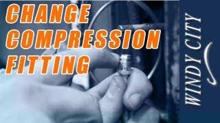 How to change a compression fitting on pilot line tutorial DIY Windy City Restaurant Equipment Parts