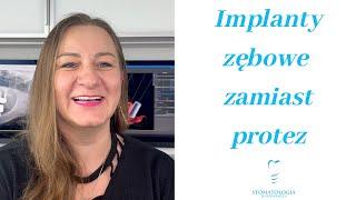 Leczenie za pomocą implantów zębowych - pozbądź się protez! Stomatologia na Podzamczu w Szczecinie.