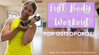 Stronger bones & muscles with osteoporosis | Follow along with a physical therapist!