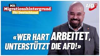 Mertcan Karakaya: „Wer hart arbeitet, unterstützt die AfD!“