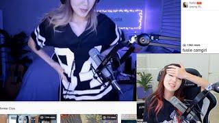 Leslie Cringes Watching An Old Clip