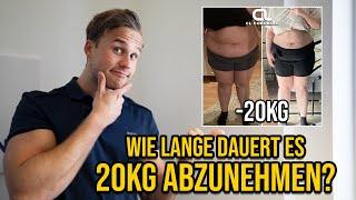 20KG ABNEHMEN - So lange DAUERT es wirklich!