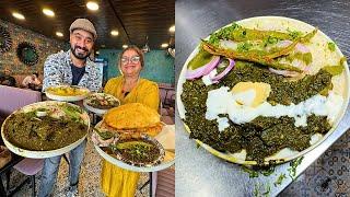 AC मैं बैठाके खिलाती है INDIA के सबसे सस्ते VEG COMBO’S Hardworking Lady Making Desi Veg in jhansi