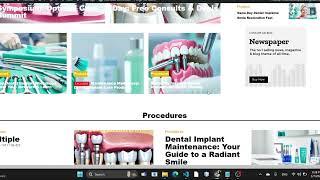 Dental Implant Magazine News website