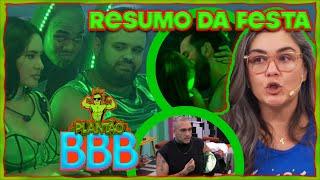 BBB24 FESTA: DAVI É CRITICADO POR RODEAR CONVERSAS, ADMITE CIUMES E COGITA ESTRATÉGIA KAMIKAZE