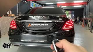 Mercedes Benz C200 Saloon（W205)  |  - Custom Full set A Performance Exhaust Valve System