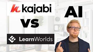 Kajabi vs. LearnWorlds AI (which one is the better AI tool?)