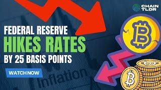 Bitcoin Price Drops Below $27K as FOMC Raises Interest Rates