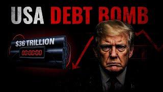 America is on  RED ALERT for its DEBT BOMB of $36 TRILLION! India is in DANGER again? : Case study