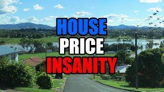 House Price Insanity in Regional Queensland, Australia