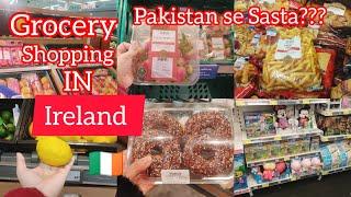 ||Grocery shopping in Ireland 2024||Pakistani moving Ireland||Cheap grocery shopping||