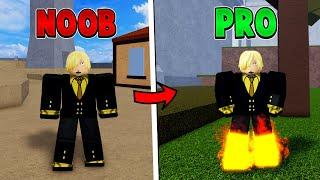 Becoming Sanji and Obtaining Diable Jambe in Blox Fruits!