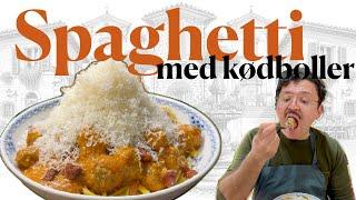 Spaghetti med kødboller a la Umut  