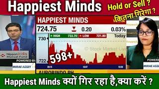 Happiest Minds kyon gir raha hai, kya kare? happiest minds latest news,stock Analysis,target 2025