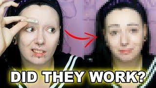 Testing EYEBROW STAMPS... Do They Work? | Toxic Tears