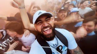 Marching With Sydney FC ULTRAS inside the Cove