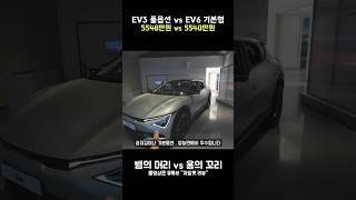 EV3 풀옵션 vs EV6 기본형