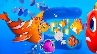 Fishdom  ads Mini Games 29.6 New update. Hungry fish video gameplay Hadi gaming yt