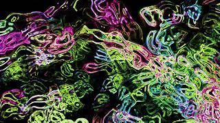 Neon Abyss Abstract Glowing Motion Background 4K Screensaver