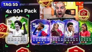 Mein 4x90+ Pack ist  !! Kann ich ALLE KARTEN SAMMELN in EA FC 25? TAG 55 