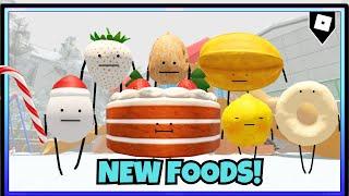 How To Get All 9 NEW FOODS and SECRET BADGES in Secret Staycation | ROBLOX