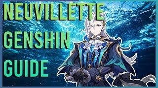 Neuvillette Genshin Guide ~ Beginner Friendly!