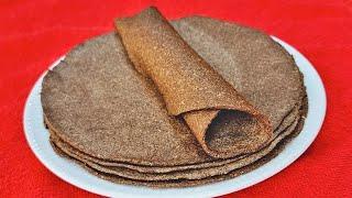 Only CHIA and WATER - REPLACE BREAD in 5 MINUTES - LOW CARB, High Fiber and Protein, Quick and Easy