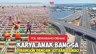 HANYA DI INDONESIAKehebatan KONSTRUKSI KARYA ANAK BANGSA Jalan Tol Dari Bambu