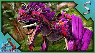 STEALING CRYSTAL DRAKE EGGS! - Ark: Crystal Isles [DLC E22]