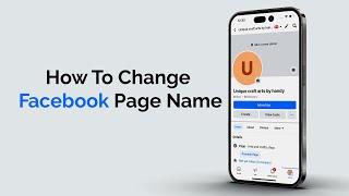 How To Change Facebook Page Name?