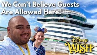 Our TITANIC Moment On The Disney Wish! Disney Wish Inaugural Voyage! Disney Wish Cruise Vlog 3!