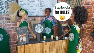 OMG  DIY Starbucks for Dolls!