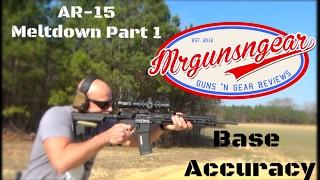 Melonite vs. Chrome Lining: AR-15 Meltdown Base Accuracy Test (HD)